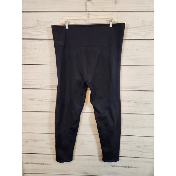 ThirdLove Womens Black High Rise Stretch High Waist Compression Leggings Size 3X - Picture 2 of 6